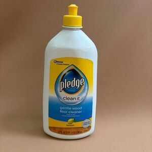 Pledge Gentle Wood Floor Cleaner Lemon Scent 27 fl oz Sealed Wood & Laminate